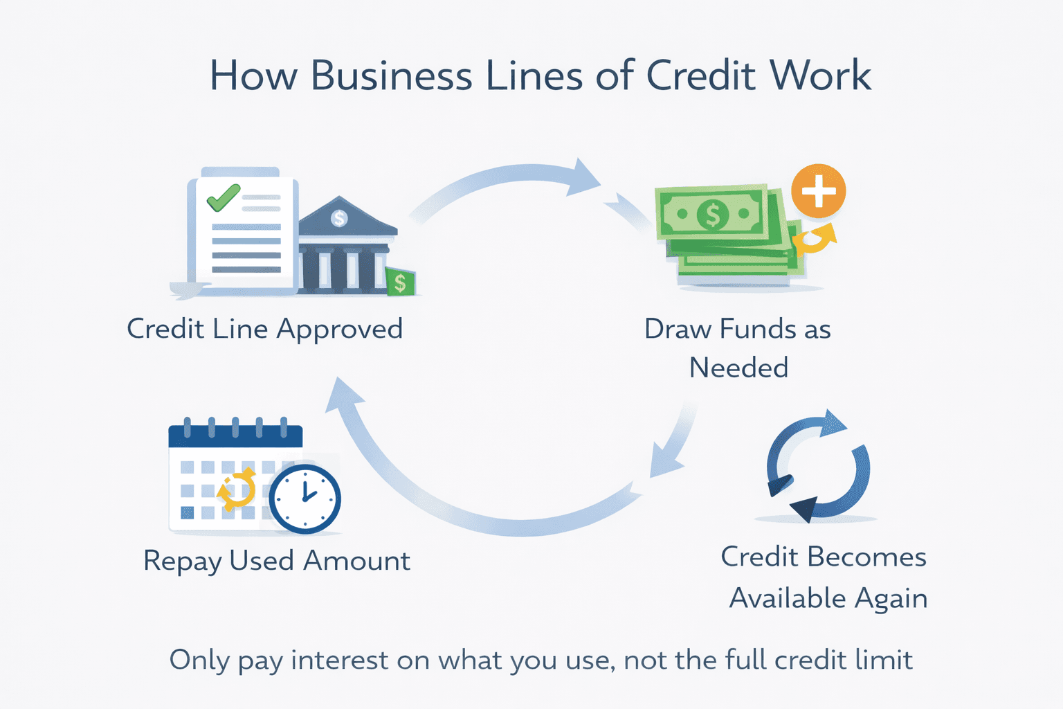 Business line of credit flexible financing